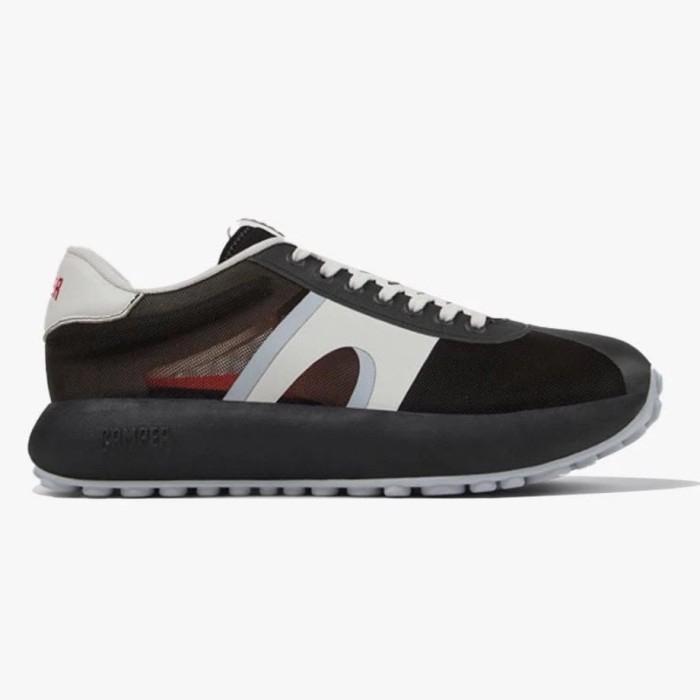 Sepatu sneakers pria camper pelotas athnes black original with box