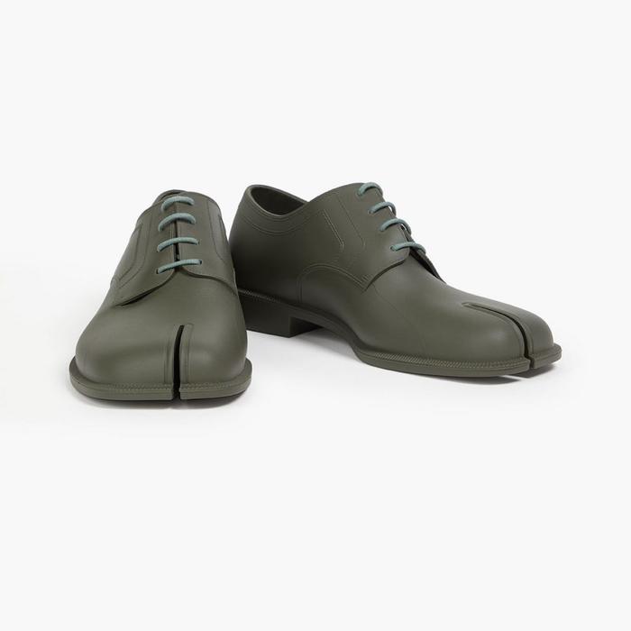 Maison Margiela Tabi Rubber Loafers - Green