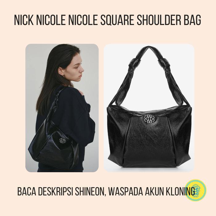 NICK NICOLE SAUARE SHOULDER BAG TAS WANITA ORIGINAL