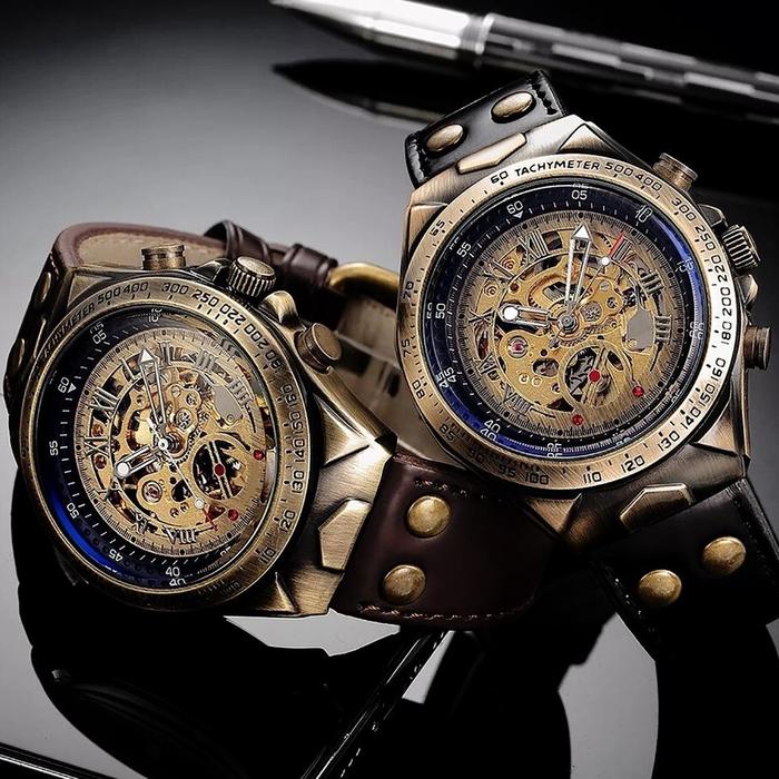 FNGEEN AUTOMATIC Jam Tangan Pria mechanical automatic Waterproof Casual Watch Otomatis Import