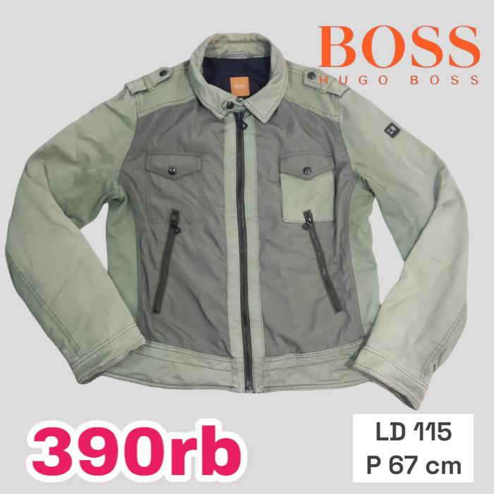 HUGO BOSS ORANGE jaket army vintage