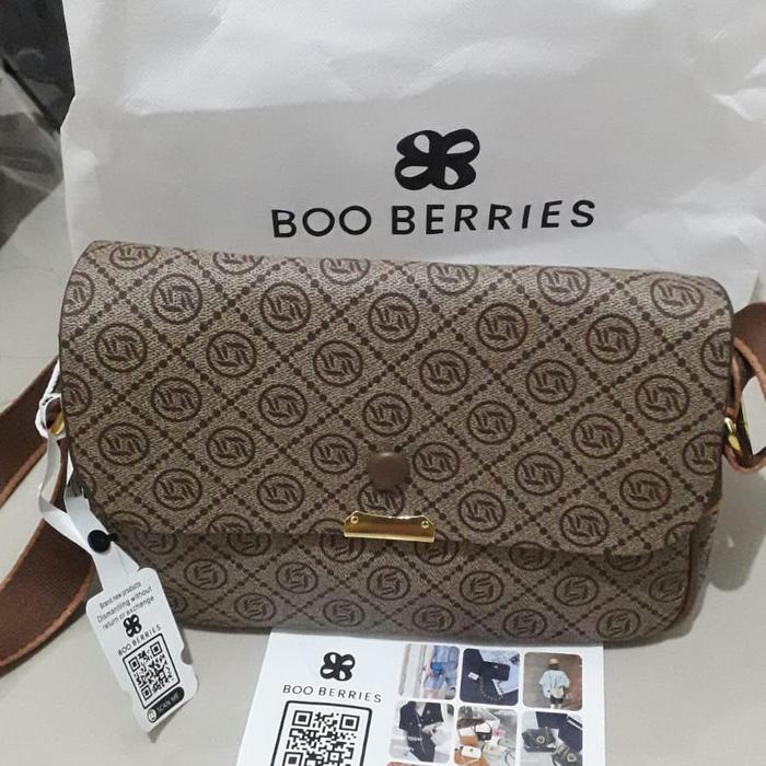 Tas slempang boo berries, ori, bsa scan microchip