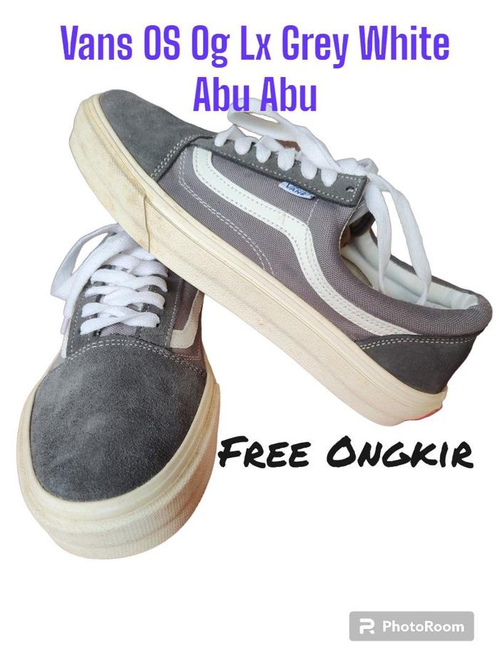 Vans OS Og Lx Grey White Abu Abu