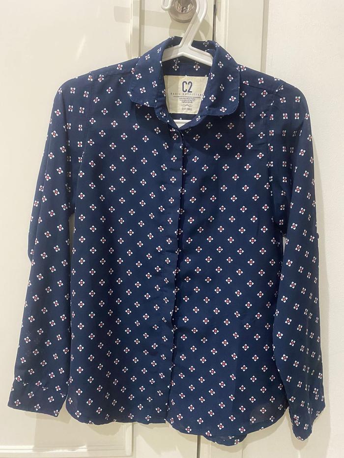 Kemeja Kuliah Kemeja Kerja Formal Perempuan C2 Preloved