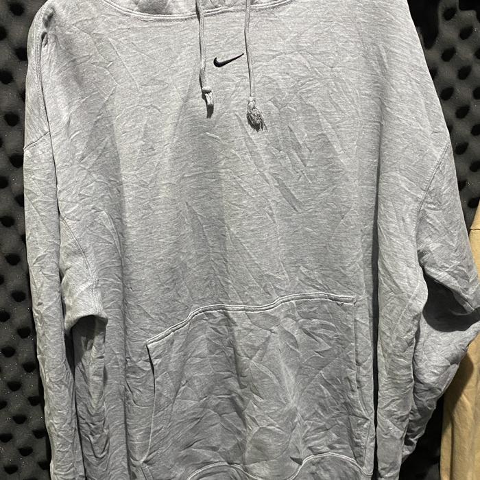 Hoodie nike center logo small bordir murah