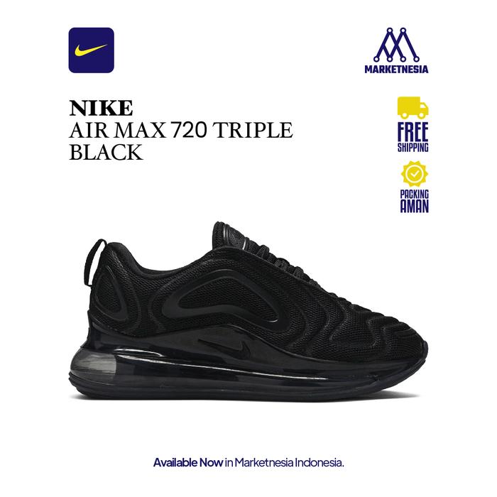 Nike Air Max 720 Triple Black 100% Original BNIB