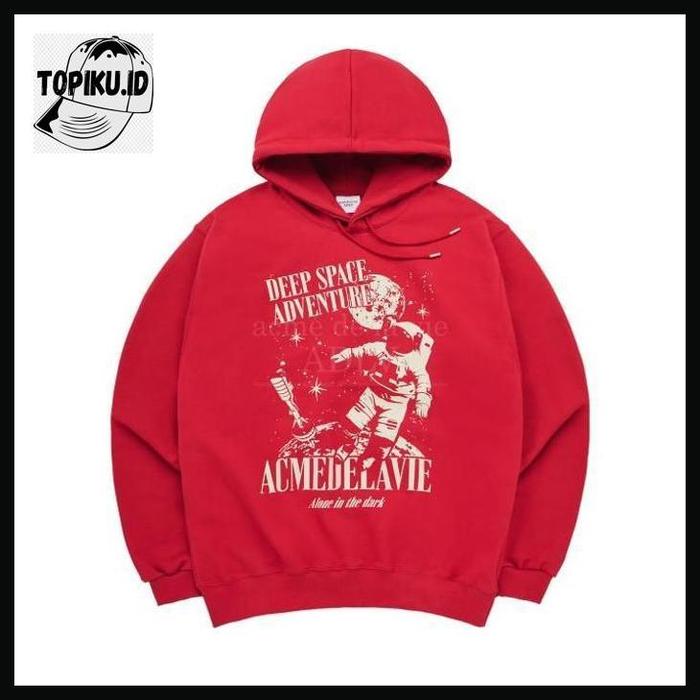TOPIKU.ID [acme de la vie] ADLV Astronaut Adventure Hoodie Red
