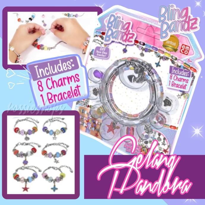 gelang pandora alfamart/mainan anak gelang pandora emco/mainan diy
