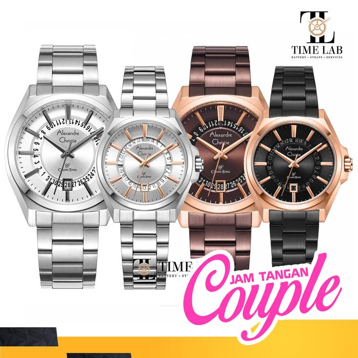 JAM TANGAN ALEXANDRE CHRISTIE COUPLE AC8688 / AC 8688 / AC 8688LD / AC 8688MD ORIGINAL 100%
