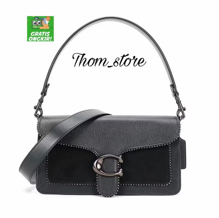 TAS WANITA CH 7168 TABBY SHOULDER BAG 26 WITH BEADCHAIN LEATHER