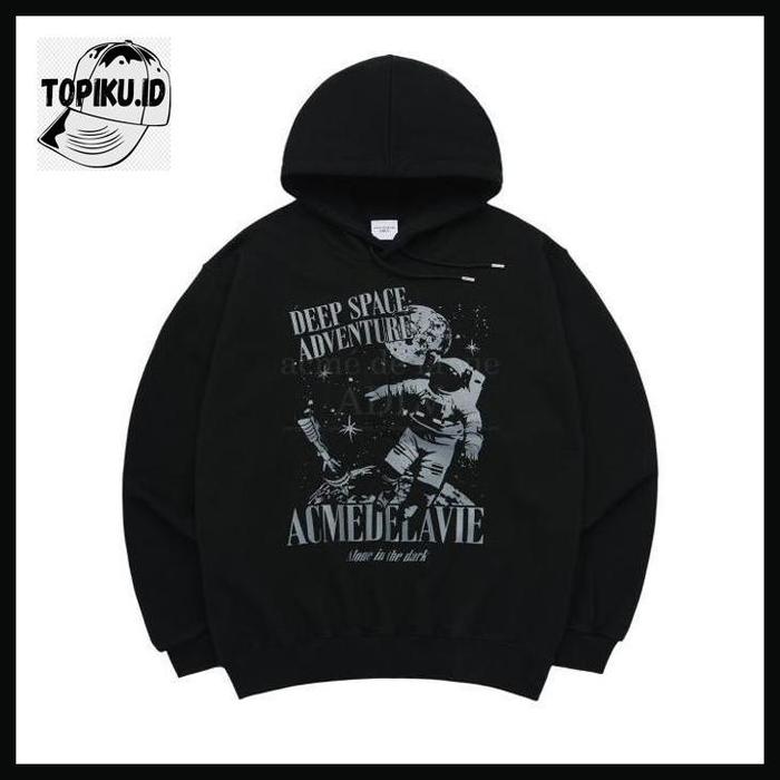 TOPIKU.ID [acme de la vie] ADLV Astronaut Adventure Hoodie Black