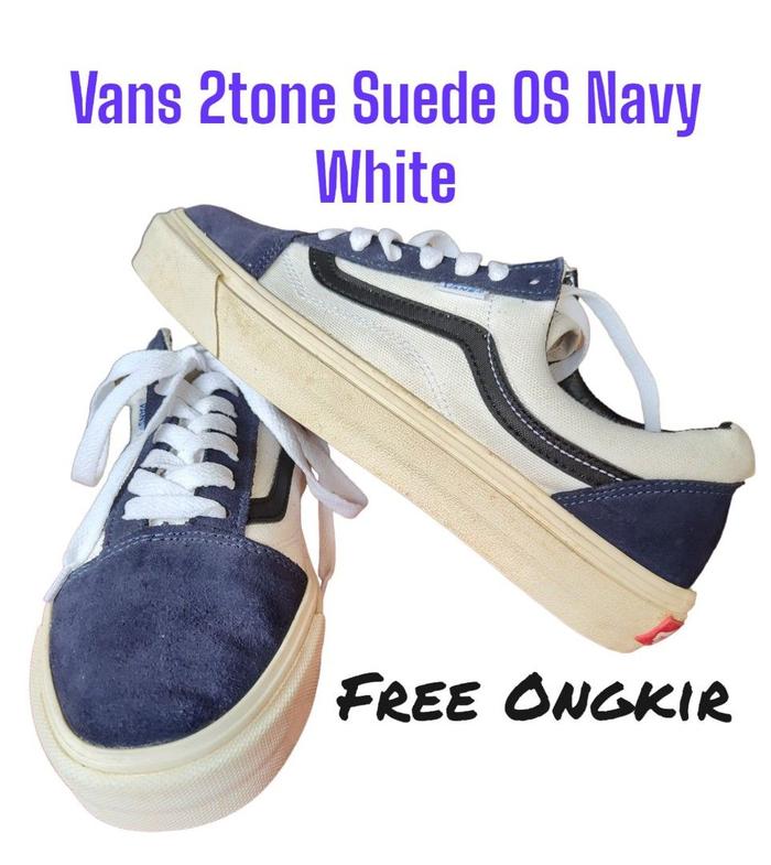 Vans 2Tone Suede OS OG Navy White