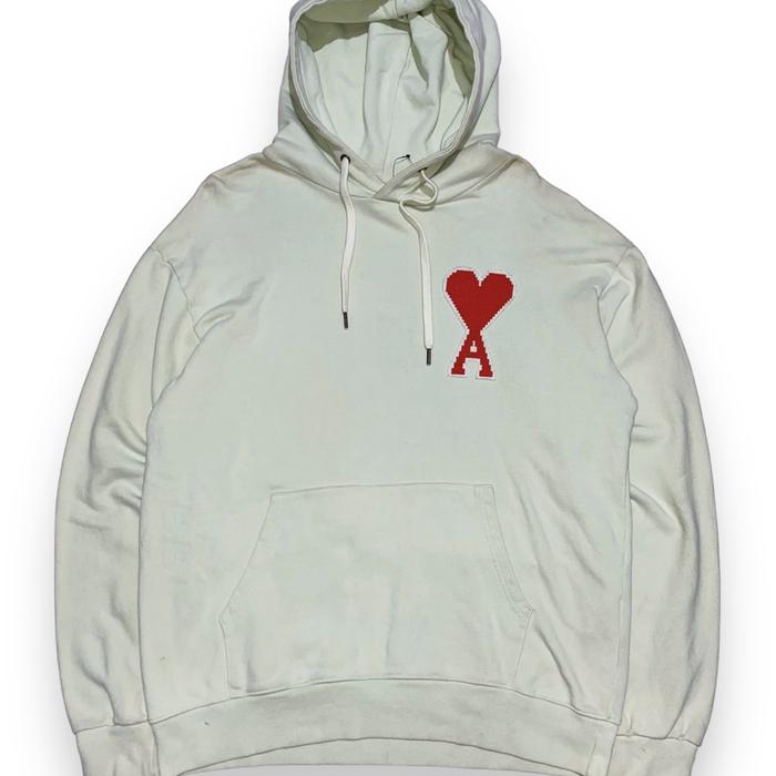 Ami Paris Alexander Mattiusi De Coeur bigheart patch pale green authentic original