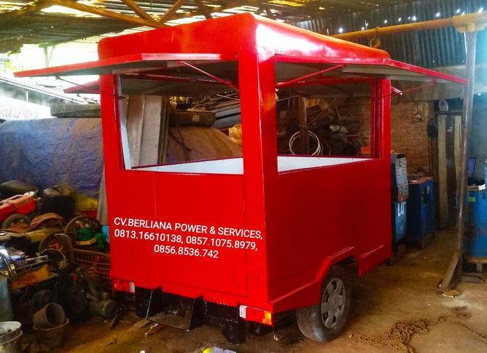 WARUNG GEROBAK MINI CAFE TOKO KIOS FOOD TRAILER KOPI MAKANAN MINUMAN SNACK KUE BASAH KERING SOUVENIR