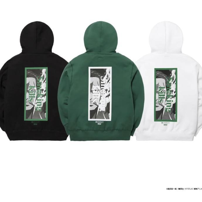 One Piece x Fxxking Rabbits FR2 Smoker Crocodile Sanji Beckman Hoodie Original Product