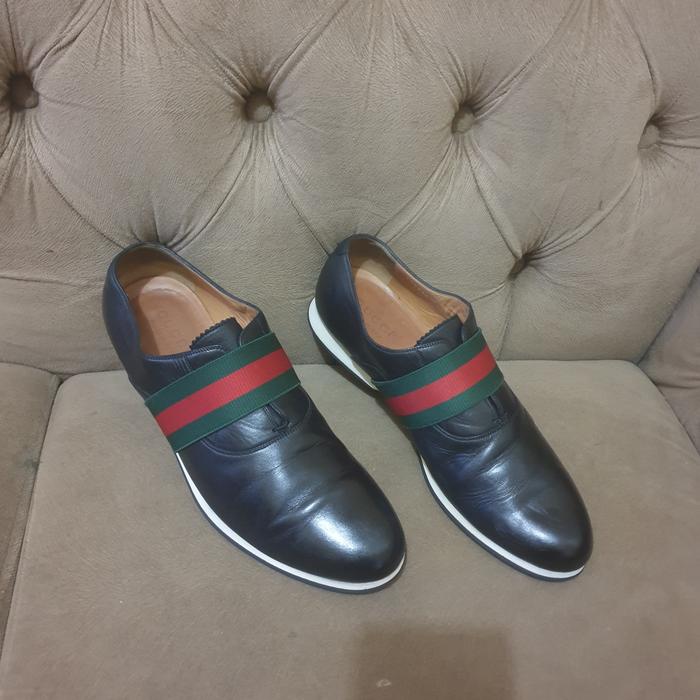 Mulus .authentic sepatu .slip on GG size 41.5