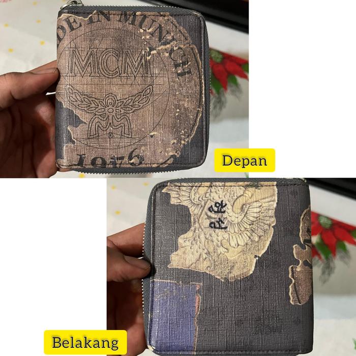 Dompet Wallet MCM Munchen - Bekas Second Preloved Original Authentic
