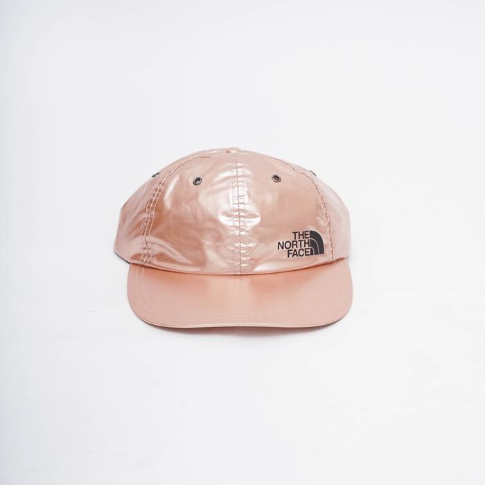 SUPREME X TNF CAP METTALIC 6 PANEL ROSE GOLD