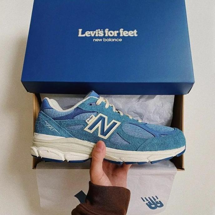 New Balance NB 990V3 x Levi's Denim LEVIS Original Product