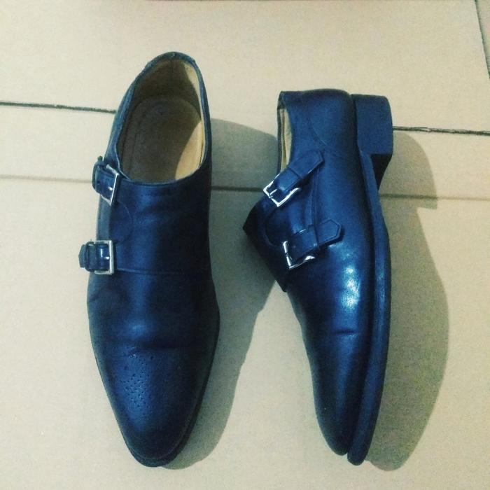 RARE ORI Sepatu Mewah John Lobb Camberley Double Monk Straps (Size 41) Made in England