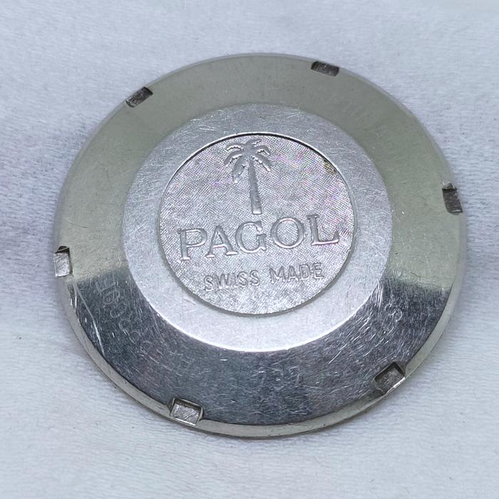 Pagol swiss made part original vintage watch case body caseback tutup mesin jam tangan antik pagol 7