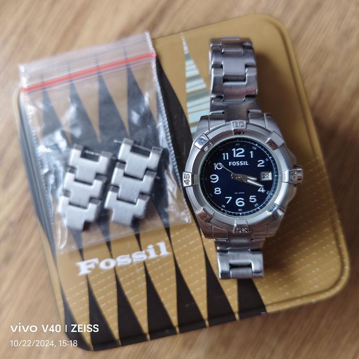 Jam Tangan Wanita FOSSIL AM4227 ORIGINAL 30mm AM 4227 - PreLoved Watch