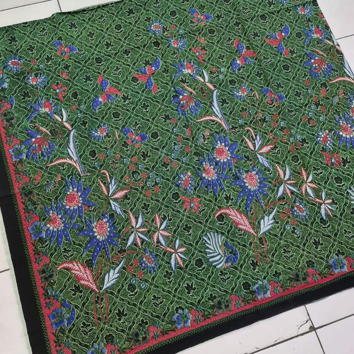 TERLARIS!!! KAIN BATIK TIGA NEGRI SIDOMUKTI HIJAU K90