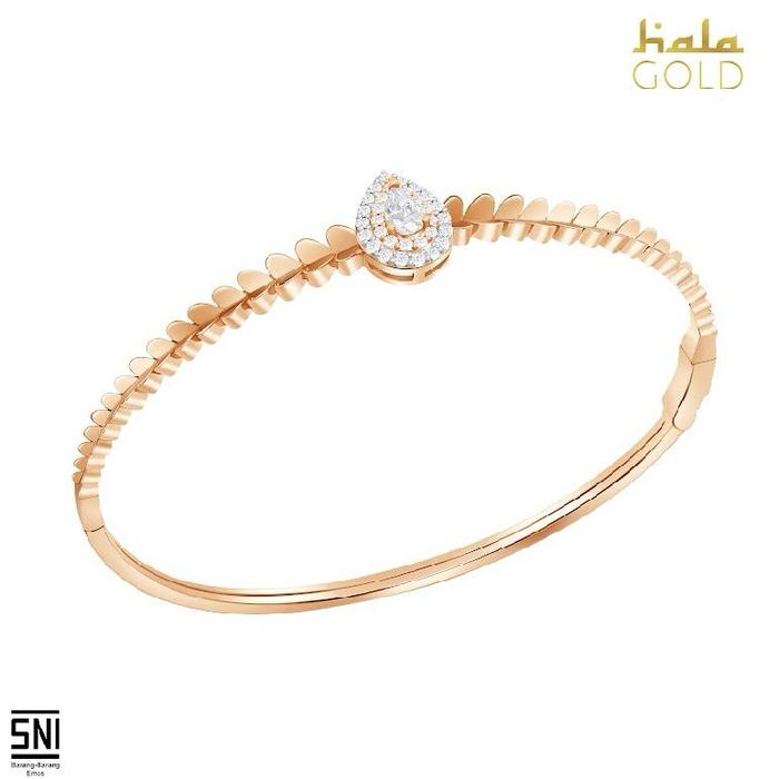 Gelang Bangle Hala Gold Cinta Collections BG240054