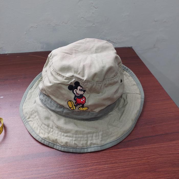 TOPI DEWASA MICKEY BUCKET HAT DISNEY WORLD AMERIKA (VINTAGE)