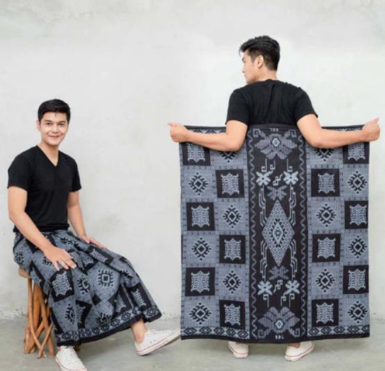 Sarung Pria Motif Kaligrafi Kufi Batik Palaikat Sarung Pondok Sarung Sholat Sarung Batik Pekalongan 