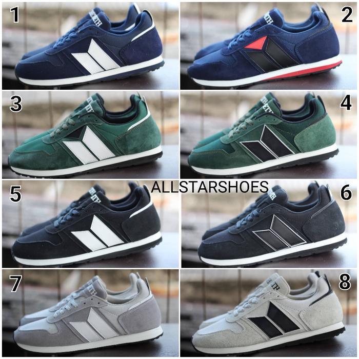 Sepatu Kasual Macbeth Classic Sneakers Pria Bahan Suede Fashion Casual Shoes