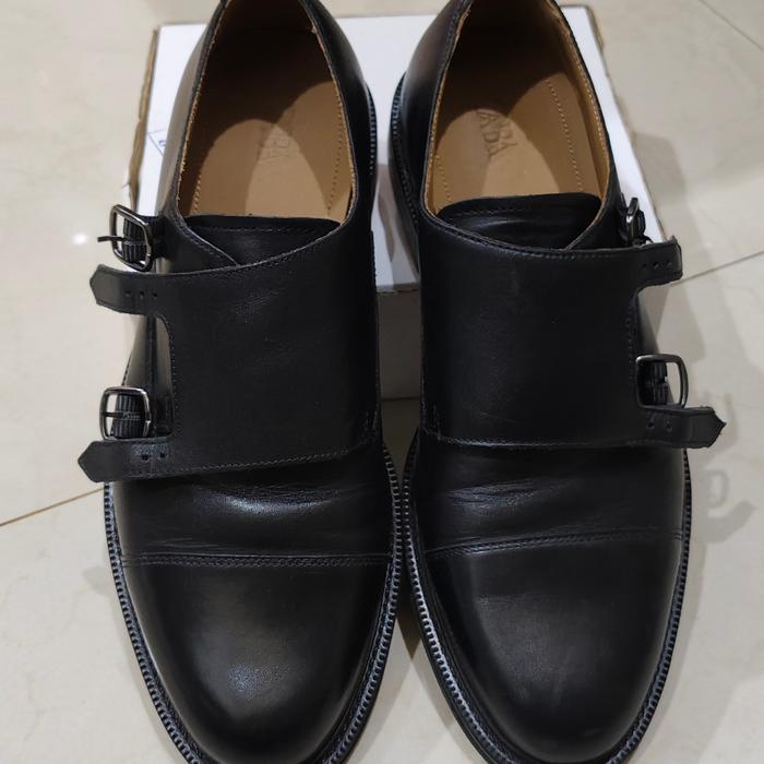 Sepatu Formal Pria -  Sepatu Zara Hitam