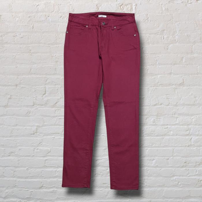 Celana Panjang Longpants Jeans Cinema Club Magenta Skinny Fit Original Second Preloved #CJ614