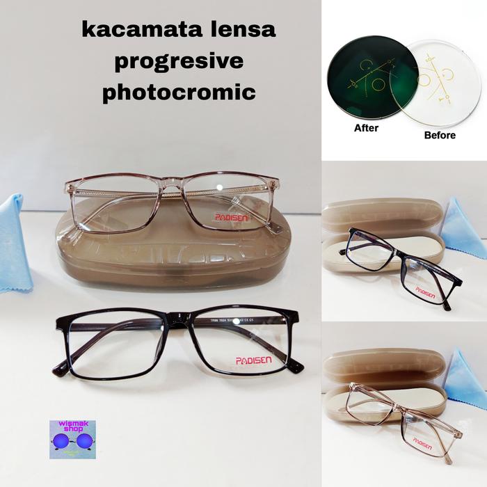 KACAMATA PADISEN LENSA PROGRESIVE PHOTOCROMIC ANTIRADIASI