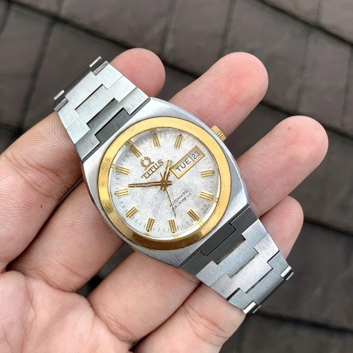 SOLD LAKU PAYU ! jam tangan pria vintage solvil et titus automatic 1980 an jadul antik lawas swiss s