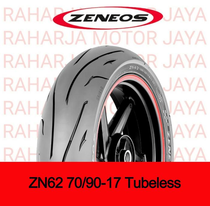 Ban Depan Motor Zeneos 70/90 - 17 M/C 38P ZN62 Tubeless