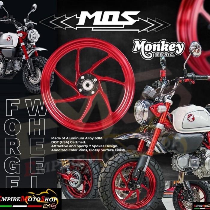 Velg MOS Honda Monkey 125 Alumunium CNC