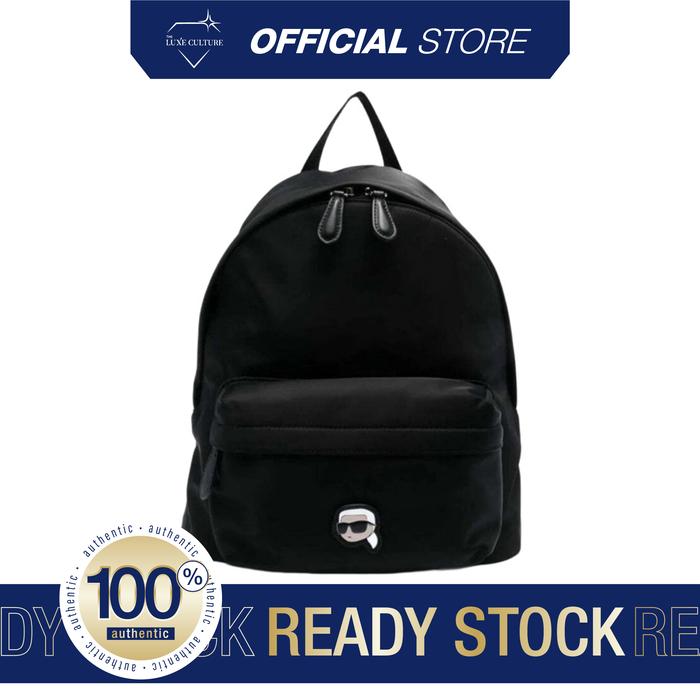 Karl Lagerfeld Ikonik 2 Nylon Black Backpack