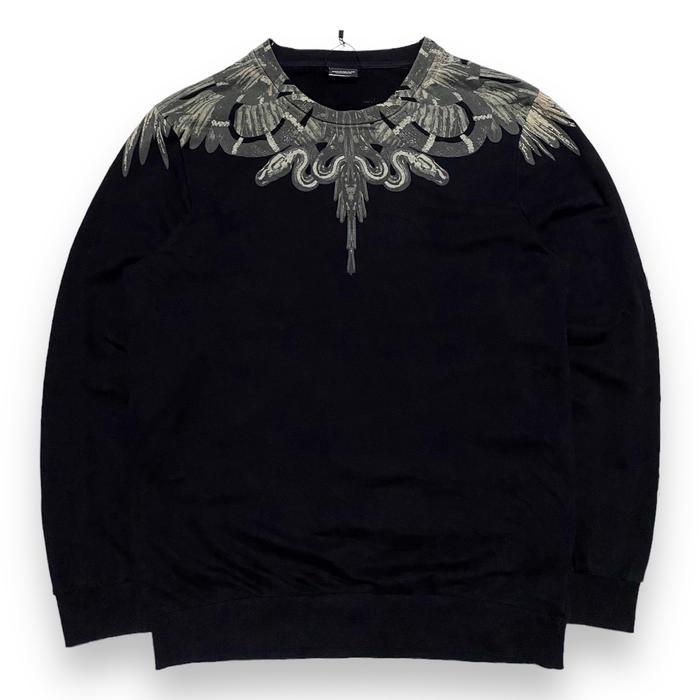 Marcelo Burlon snake wings sweatshirt authentic original