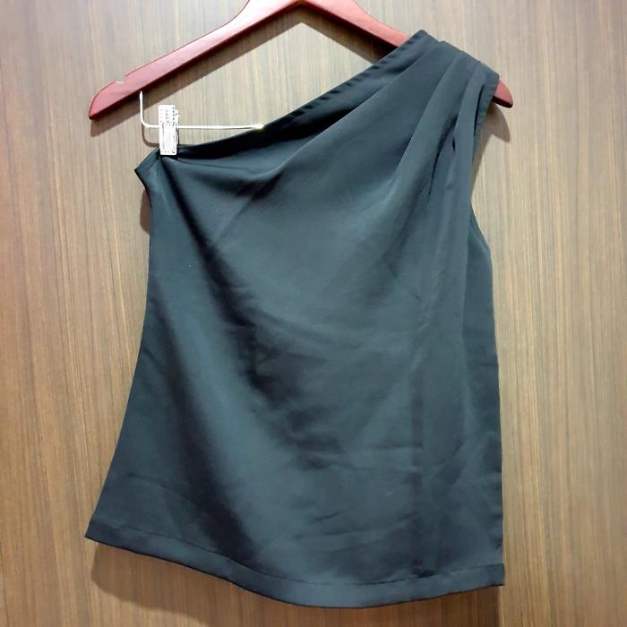 Blouse Wanita Hitam Keren model Tarzan