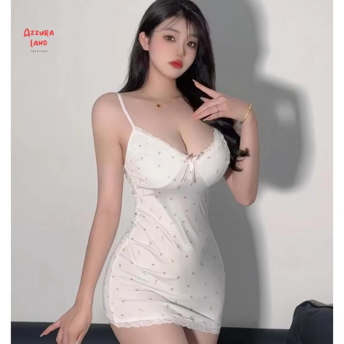 Lingerie seksi minidress bodycon babydolls baju tidur premium impor Wanita