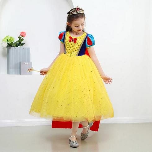 Dress Snow White / Gaun Snow White Kostum Princess / Dress Snow White / Baju Snow White