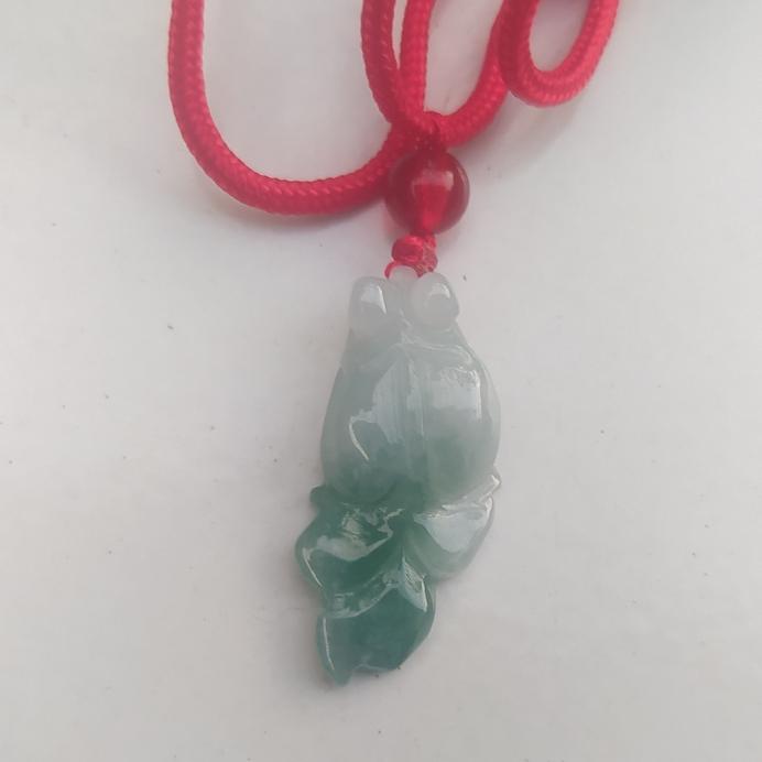 Liontin/pendant Jade goldfish/ikan