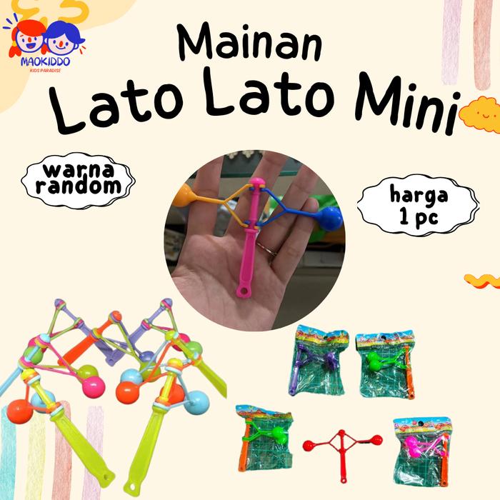 Lato Lato Mini Mainan Viral Anak