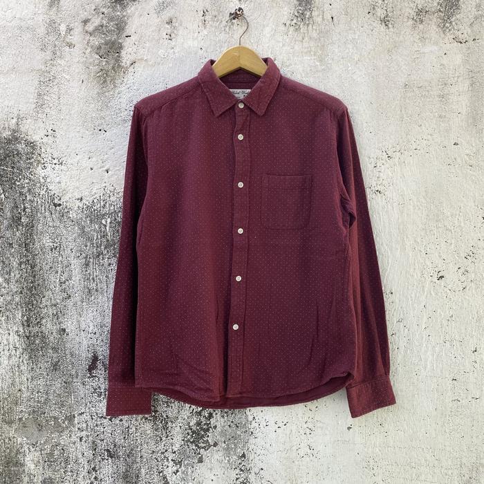 Kemeja Global Work - Size M fit L - Baju