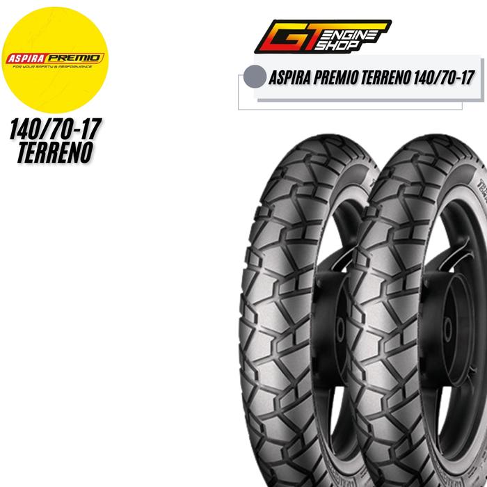 BAN ASPIRA PREMIO TERRENO 140/70-17 REAR BAN ASPIRA TERRENO 140/70-17 REAR PRODUKSI 2024