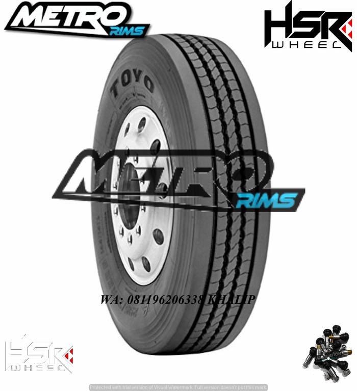 BAN TRUK RADIAL IMPORT TUBELES TOYO M 120 OZ 14 1L 10 R22,5 OZ 14/1L 10/R22,5 RING 2,5 BERPOLA PENUH
