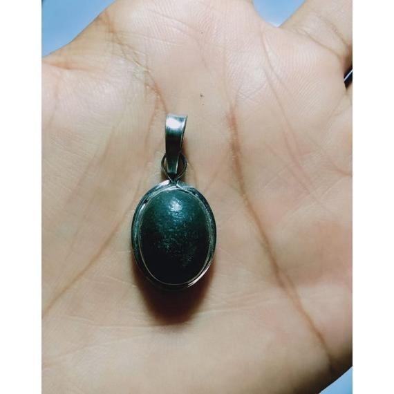 liontin kalung batu badar besi / liontin batu badar besi