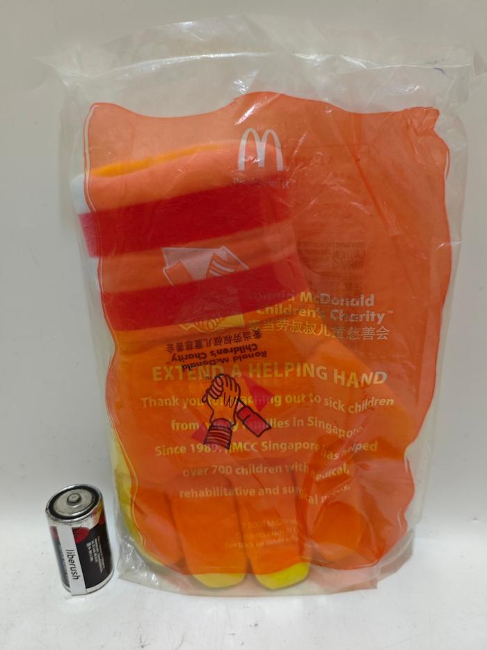 happy meals mcd ronald glove sarung tangan merchandise