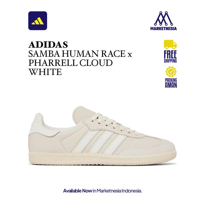 Adidas Samba Human Race X Pharrell Cloud White